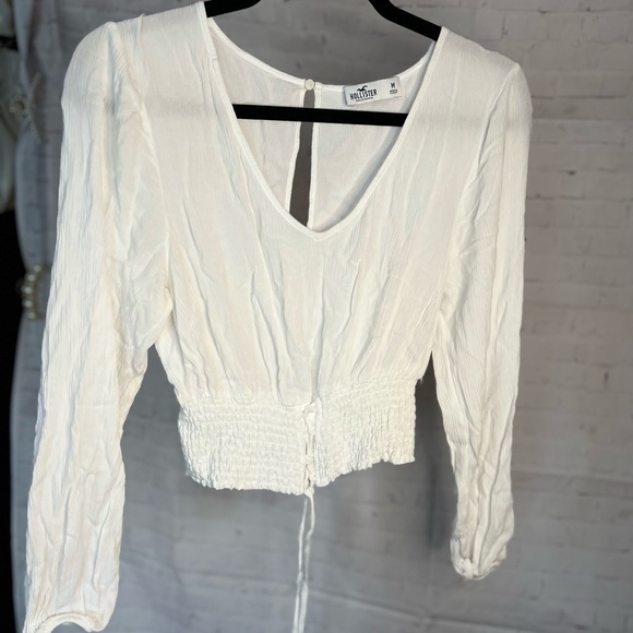 White Hollister blouse - Picture 9 of 10